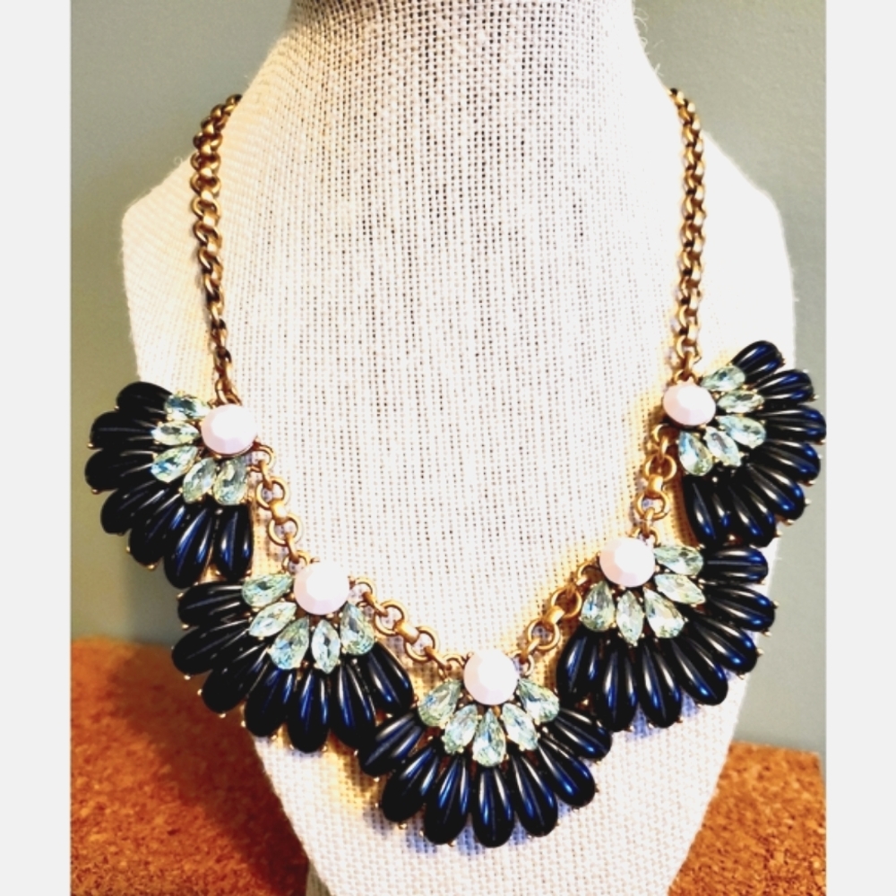 J. Crew Vintage Rhinestone Necklace